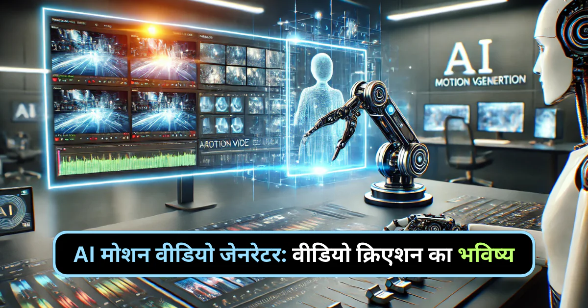 AI मोशन वीडियो जेनरेटर वीडियो क्रिएशन का भविष्य
