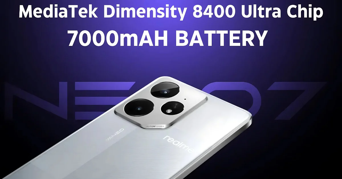 Realme Neo 7 SE: 80W फास्ट चार्जिंग, दमदार कैमरा, और विशाल बैटरी – जानें सबकुछ!